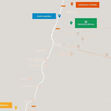 Vetrnik Depandance Hotelu Jirinka Dolní Morava エクステリア 写真